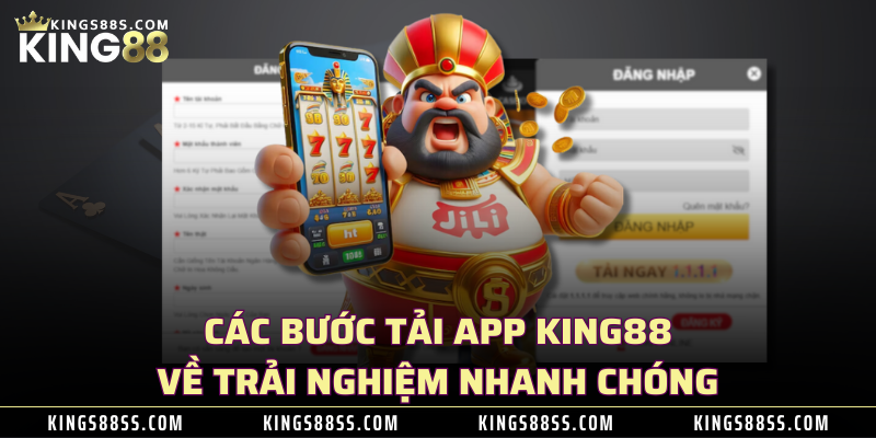 nháp trang chủ 34 Hướng dẫn thao tác đăng ký - đăng nhập KING88 đơn giản nhất